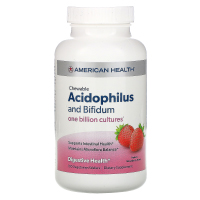 American Health, Chewable Acidophilus And Bifidum,