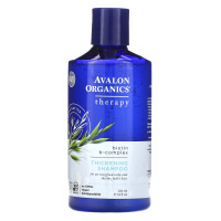 Avalon Organics, Шампунь для густоты волос, терапия с комплексом биотина B
