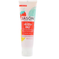Jason Natural, зубная паста с клубничным вкусом