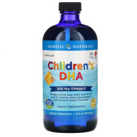 Nordic Naturals, Children's DHA, клубника, для детей в возрасте от 1 года до 6 лет, 530 мг