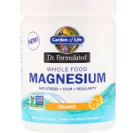 garden of life dr formulated whole food magnesium powder orange