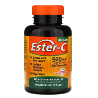 American Health, Ester-C с цитрусовыми биофлавоноидами, 500 мг