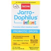 Jarrow Formulas, Jarro-Dophilus, пробиотические капли для младенцев