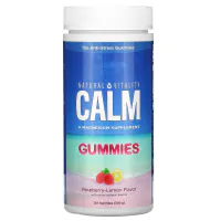 Natural Vitality, CALM, The Anti-Stress Gummies, Raspberry-Lemon Flavor