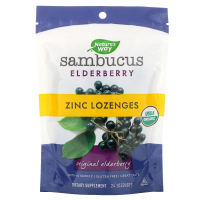 Nature's Way, Sambucus Elderberry, Zinc Lozenges