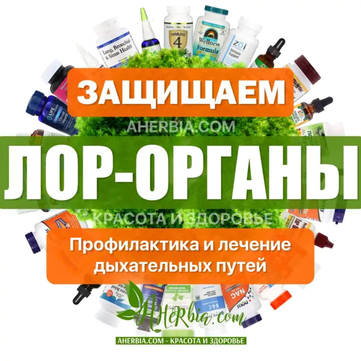здоровье лор органов с iherb Ахёрбия
