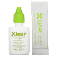 Xlear, Средство для промывания околоносовой полости в пакетиках, быстрое действие