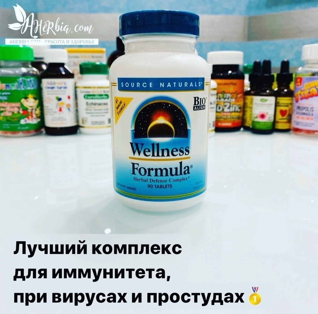 ЛУЧШИЙ КОМПЛЕКС ДЛЯ ИММУНИТЕТА - Wellness Formula - Ахёрбия