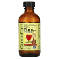 ChildLife, Essentials, Zinc Plus, Natural Mango Strawberry Flavor
