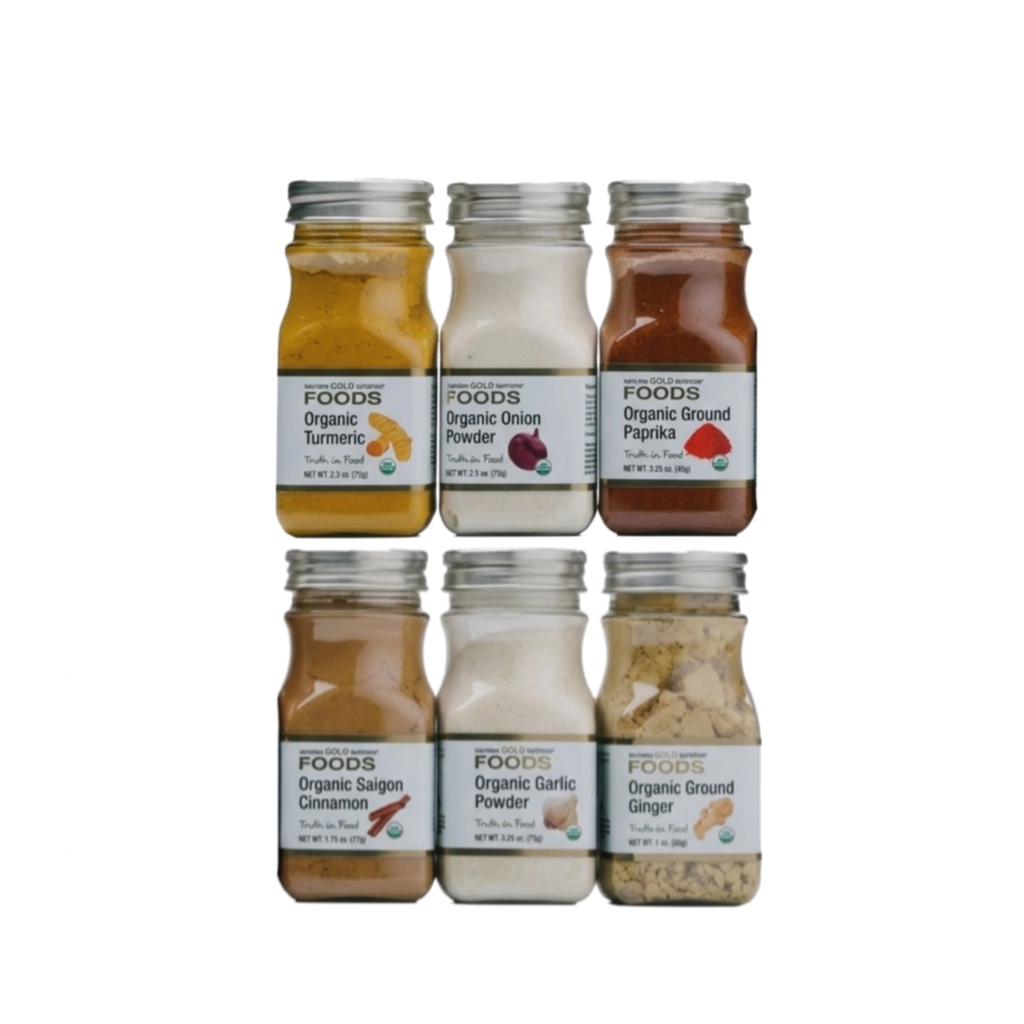 California Gold Nutrition, Organic spices